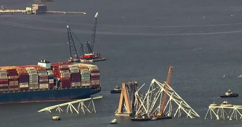 Cleanup Efforts on Baltimore Bridge Still Ongoing