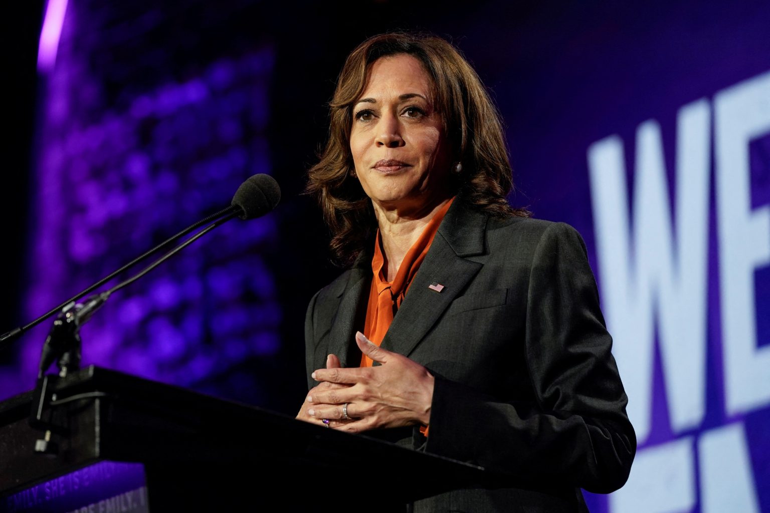 Vice President Kamala Harris falsely states that NCAA women’s tournament was omitted from brackets prior to 2022