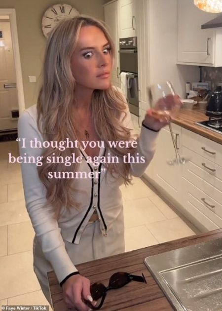 Faye Winter from Love Island suggests she has moved on in a secretive TikTok post following breakup with Teddy Soares