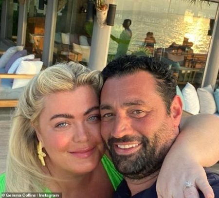 Gemma Collins announces plans for three weddings with Rami Hawash, hints at Jedward escorting her, DJ Fat Tony spinning tunes, and old TOWIE friends joining the celebration