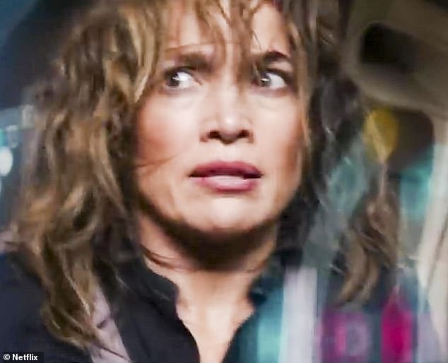 Jennifer Lopez stars as an intelligence analyst lost in space in the chilling new trailer for her sci-fi film Atlas, showcasing her fear-filled performance.