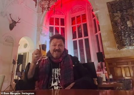 Bam Margera insists he’s sober despite partying with motley crew and canceling UK tour