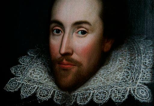 Shakespeare is born in Stratford-upon-Avon on April 23, 1564 and becomes a renowned writer