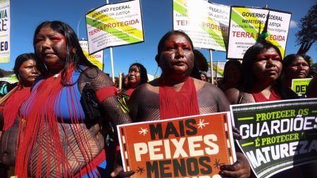 Indigenous Peoples March in Brazil to Demand Land Recognition Amid Frustration with Lula