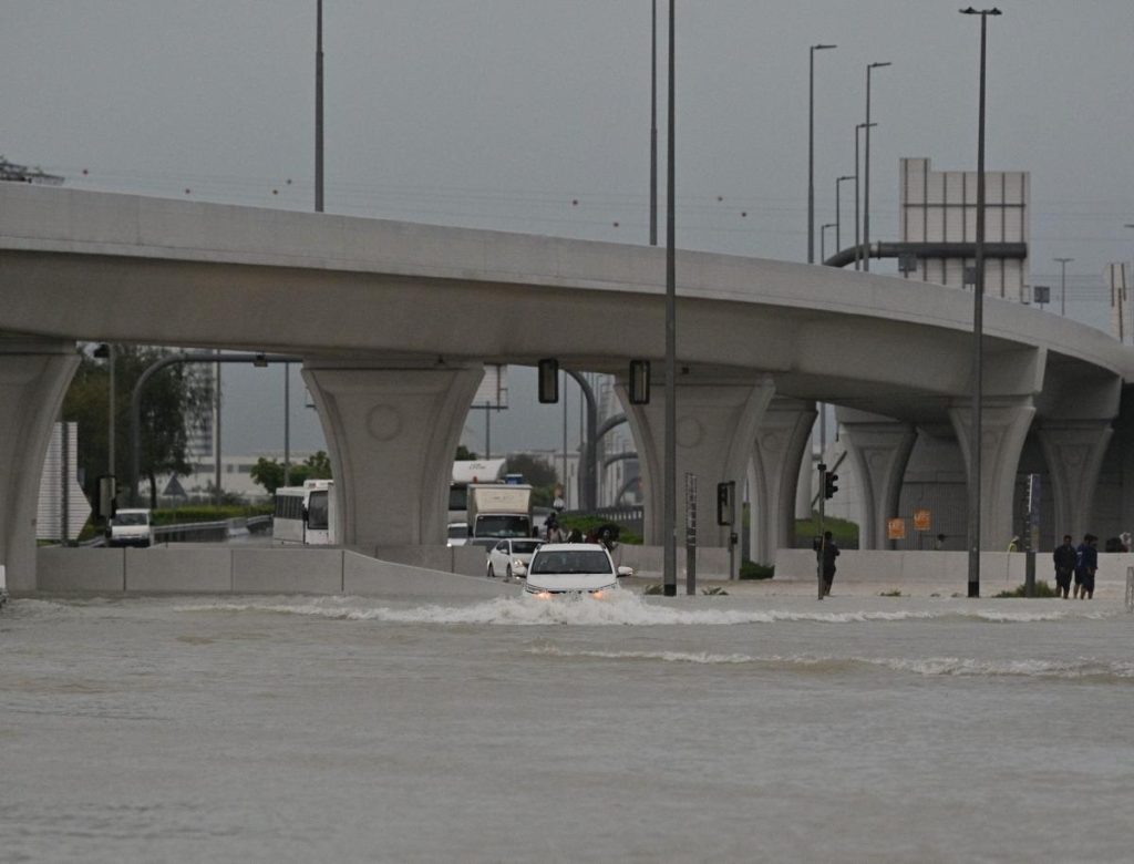 Dubai Floods Trigger Orders to ‘Stay at Home’ Following Two Years’ Worth of Rainfall in a Single Day.