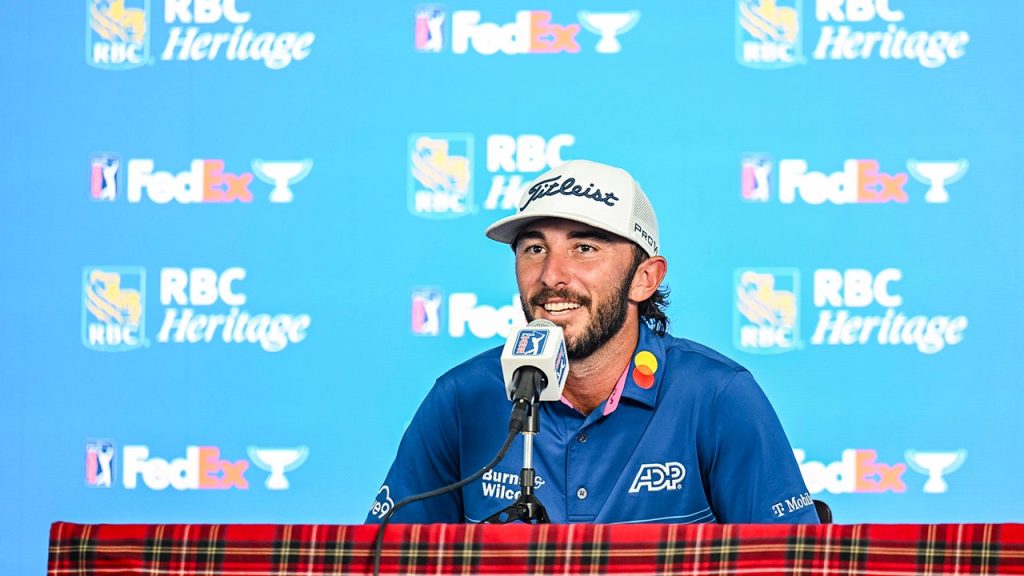 Max Homa reveals that a woman in the drive-thru line paid for his Chick-fil-A meal because he is her son’s beloved golfer.