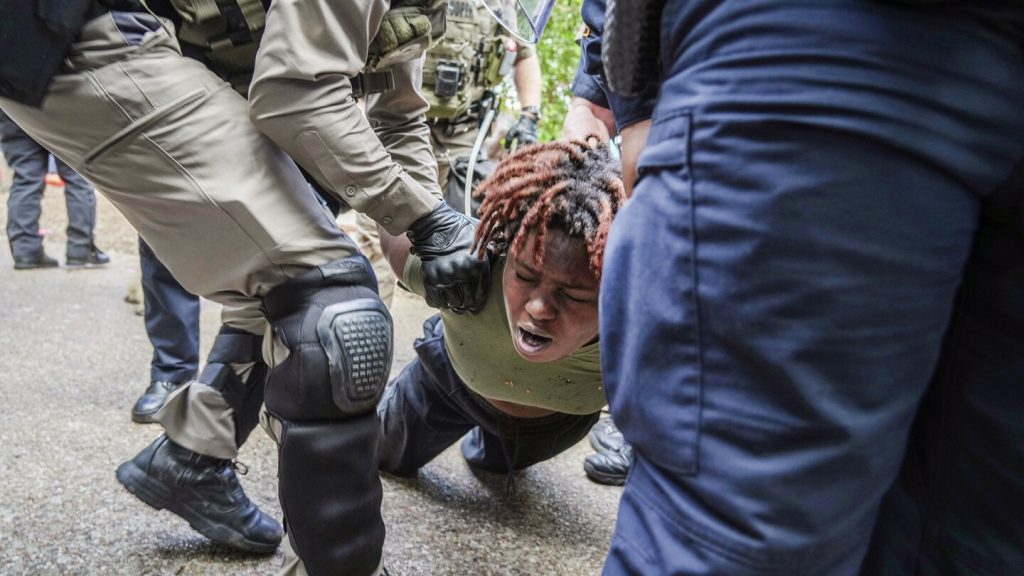 Some campuses bring in police to disperse pro-Palestinian demonstrations, while others choose to let them run their course