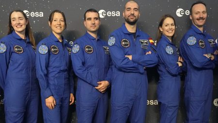 European Space Agency welcomes five new astronauts in its fourth astronaut class since 1978, out of over 20,000 applicants.