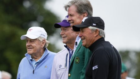 The Masters tees off after weather delay, anticipating continued high winds at Augusta National