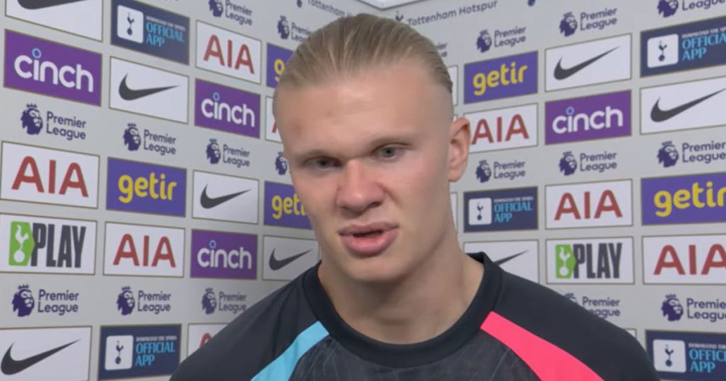 Erling Haaland confesses he nearly declined Man City penalty against Spurs: ‘I was really upset’