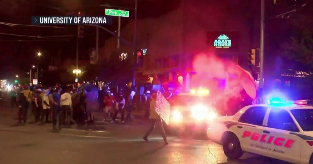 Campus protests disbanded by police, graduation ceremonies proceed as scheduled