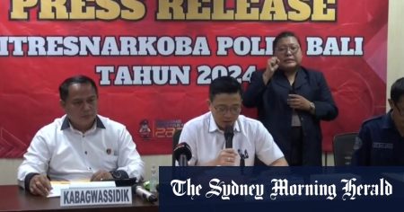 Australian man potentially sentenced to life in prison in Bali for drug trafficking