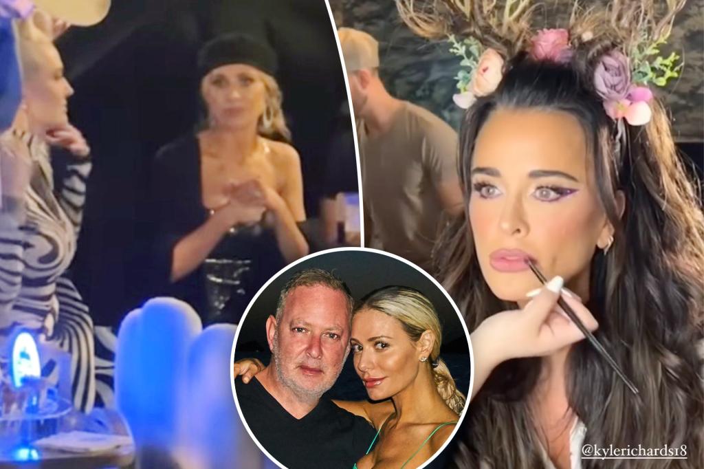 Dorit Kemsley seen filming ‘RHOBH’ with Kyle Richards following split from PK