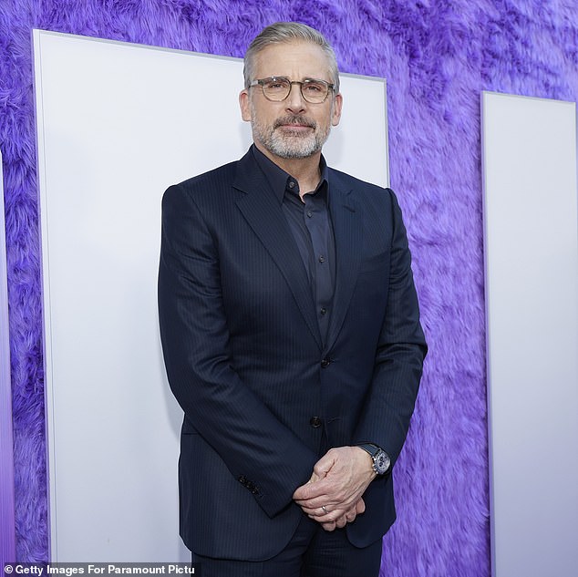 Steve Carell, 61, returns to campus for his next venture following decision not to reprise role in The Office sequel series