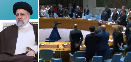 After Iranian President dies in helicopter crash, UN holds moment of silence for ‘Butcher of Tehran’ Raisi