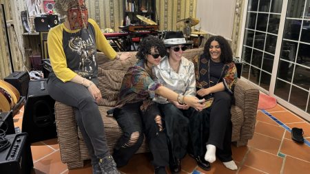 An all-female psychedelic rock band in Saudi Arabia pushes boundaries as society becomes more liberal
