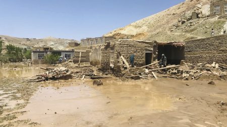 At least 68 people killed in Afghanistan as flash floods caused by heavy seasonal rains