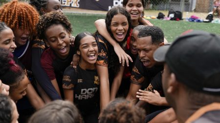 Young women from Rio favela strive to rise above poverty and violence to compete in Women’s World Cup 2027
