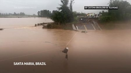 29 killed and 60 missing following severe flooding in southern Brazil