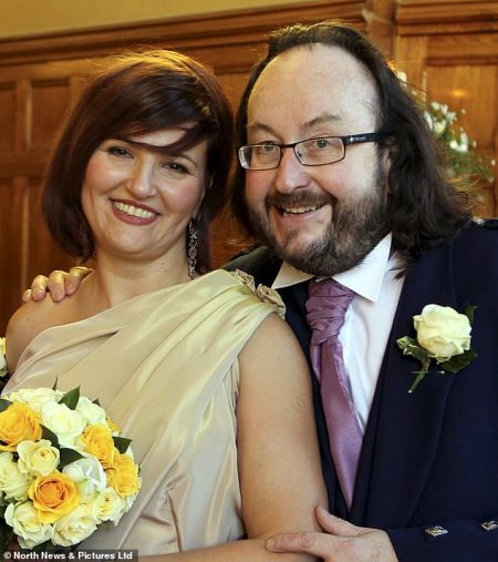 rewrite this title My Hairy Biker served up love on a plate. In her first interview since TV chef’s death of cancer, Dave Myers’ wife tells how he wooed her – and reveals she still talks to him every day