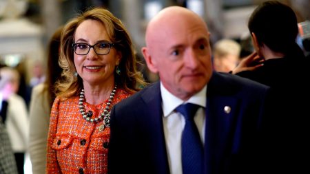 rewrite this title Veteran and astronaut Mark Kelly went into politics after wife Gabby Giffords was shot