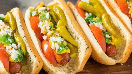 Chicago-Style Hot Dogs, a Staple of the Windy City, are Served with Tomato and a Side of Our Newest American Culture Quiz