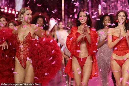 Victoria’s Secret Fashion Show 2024 receives backlash from fans for being the ‘most boring show ever’ following ‘woke’ comeback.