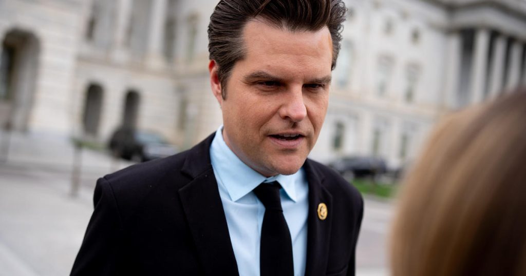 rewrite this title House Ethics Committee will keep Matt Gaetz report under wraps