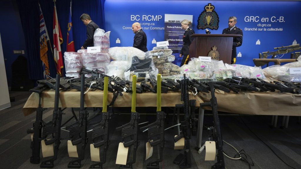 Canadian Mounties uncover large drug manufacturing facility associated with international organized crime
