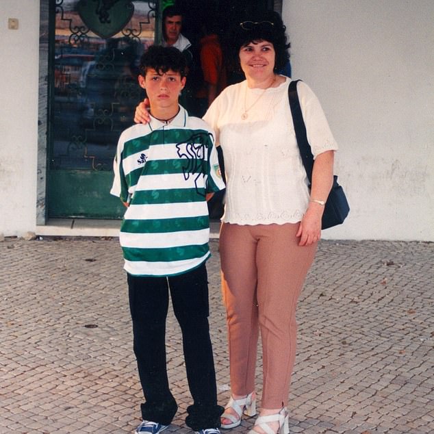 Can you guess the professional footballer in this sweet throwback photo celebrating his mother’s 70th birthday?