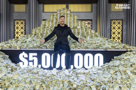 rewrite this title Stream It Or Skip It: 'Beast Games' on Prime Video, where MrBeast gives 1,000 people 'Squid Game'-like challenges for a $5 million prize