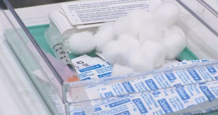 rewrite this title Saskatchewan respiratory illness, vaccination numbers down