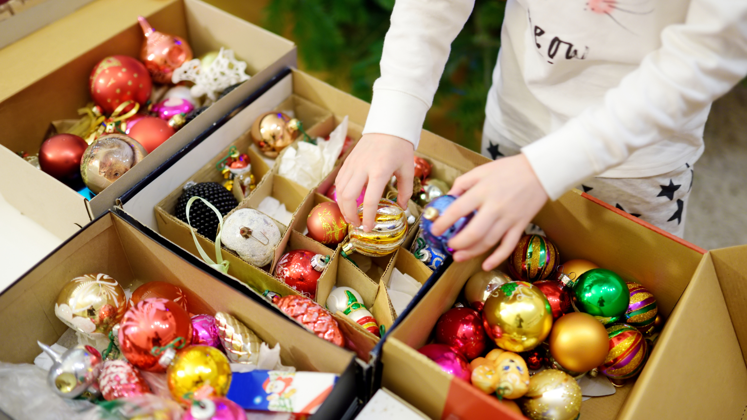 rewrite this title 8 items to help you store Christmas decorations