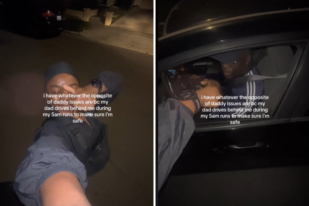 rewrite this title Dad’s 5am Gesture for Adult Daughter Leaves Internet in Awe