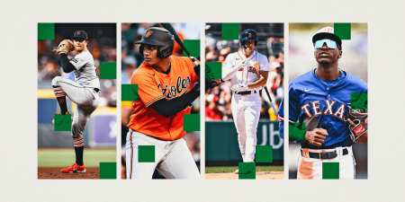 rewrite this title Top 100 MLB prospects 2025: Keith Law’s rankings, with Roman Anthony at No. 1