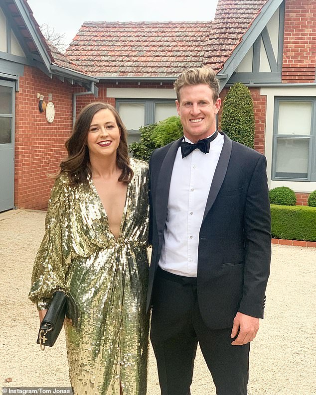 rewrite this title AFL star Tom Jonas lists his four bedroom family home in Adelaide for $2.3million with plans to upsize