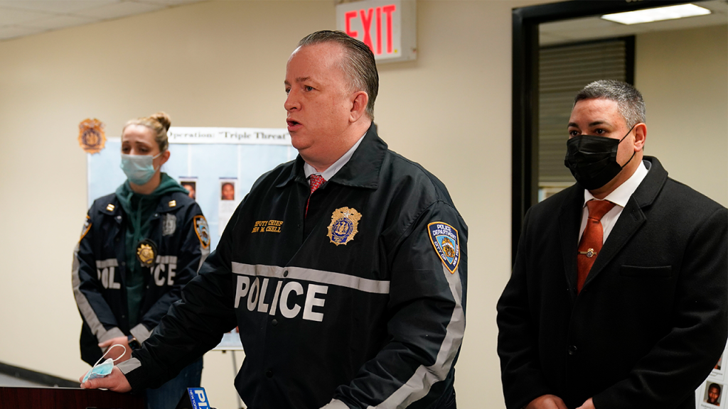 rewrite this title Top NYPD officials faulted for 'demeaning,' 'unprofessional' social media posts attacking critics