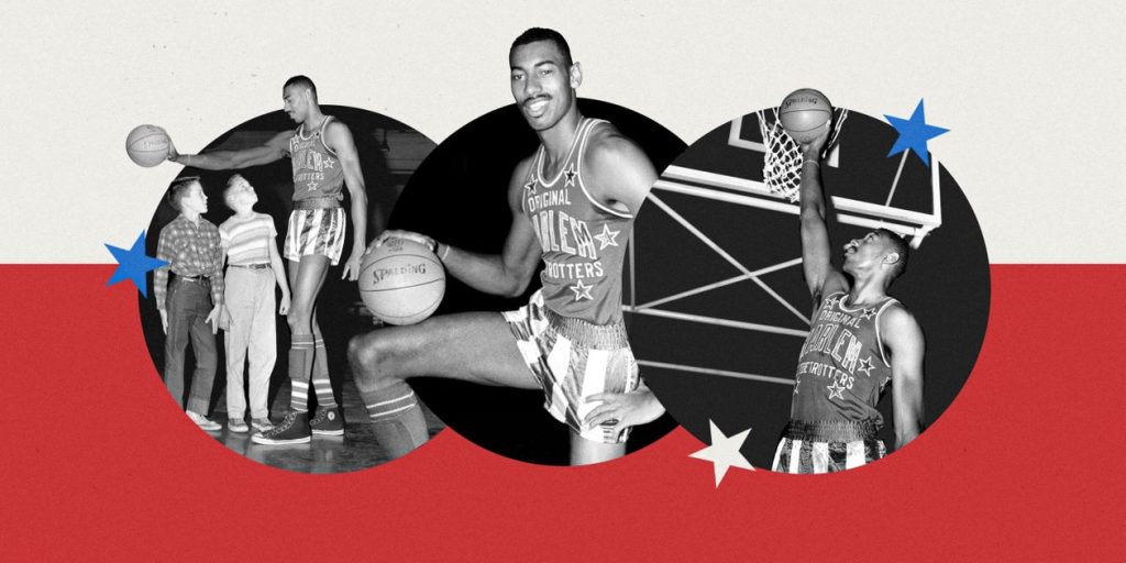 rewrite this title Remembering Wilt Chamberlain’s 1 year with the Globetrotters: A ‘childhood dream’
