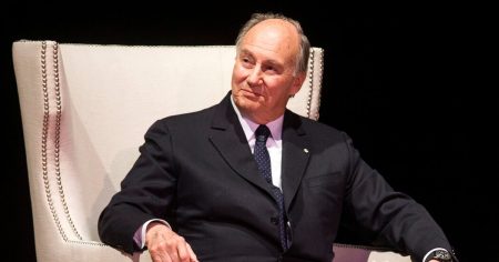 rewrite this title The Aga Khan IV, Wealthy Leader of the Ismaili Muslims, Dies at 88