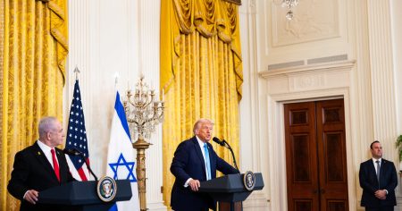rewrite this title An Unbound Trump Pushes an Improbable Plan for Gaza