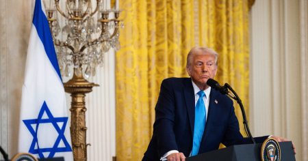 rewrite this title Trump’s Proposal to ‘Take Over’ Gaza Sparks Immediate Rebukes