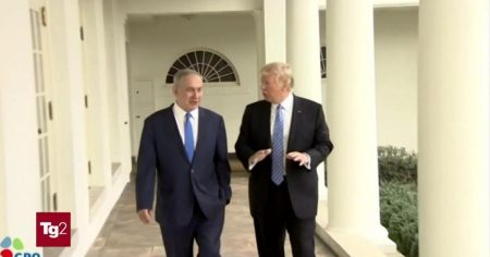 rewrite this title in english La missione di Netanyahu negli Usa, seconda fase della tregua e controllo della Cisgiordania