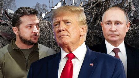 rewrite this title Trump's frustrations with Zelenskyy escalate as US turns up pressure on Ukraine to reach peace deal