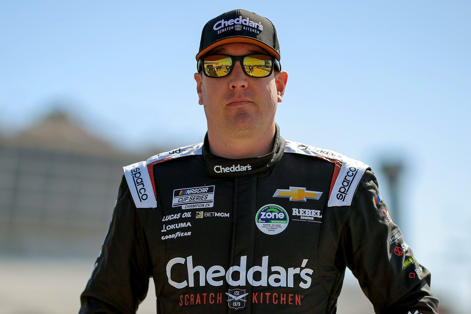 rewrite this title Kyle Busch Launches Scathing Attack Of NASCAR Rival In Heated Atlanta Radio Message