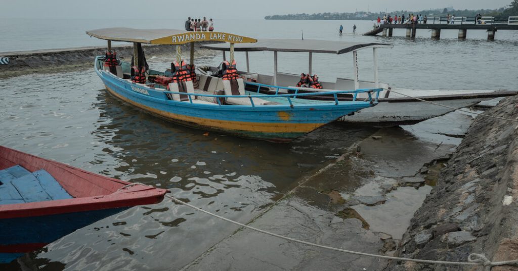 rewrite this title Jet-Skis in Rwanda. Bodies Ashore in Congo.