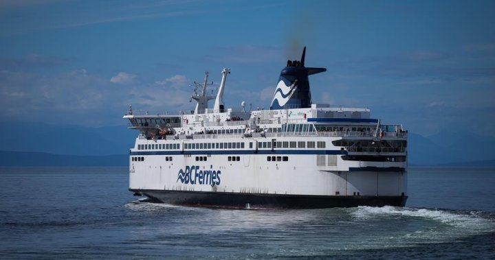 rewrite this title Why BC Ferries passengers are facing hours-long delays on popular route Monday
