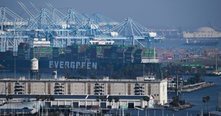 rewrite this title China hits back at 10% U.S. tariff with its own levies on U.S. products