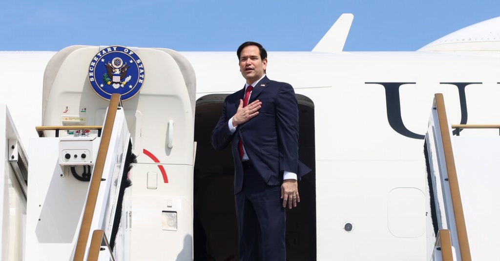 rewrite this title In Private Remarks on Russia, Rubio Tries to Reassure Europeans