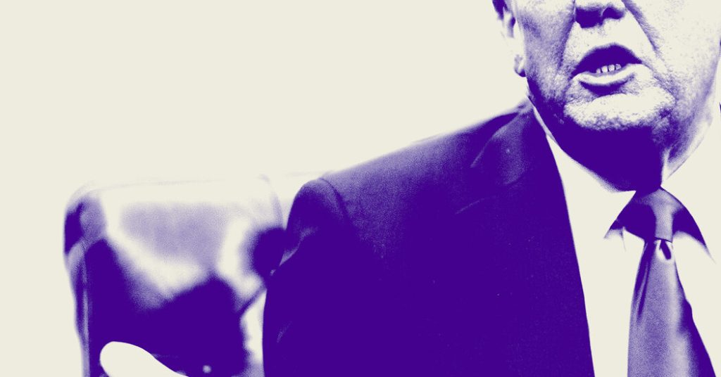 rewrite this title Opinion | How Far Will Trump Go? Tom Friedman Is Banking on the Law of Gravity.