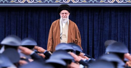 rewrite this title Iran’s supreme leader rejects negotiations with Trump as ‘not rational, intelligent or honorable’